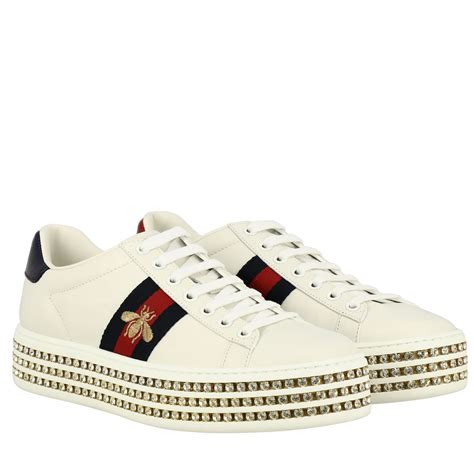 scarpe gucci con diamant|gucci it online shopping.